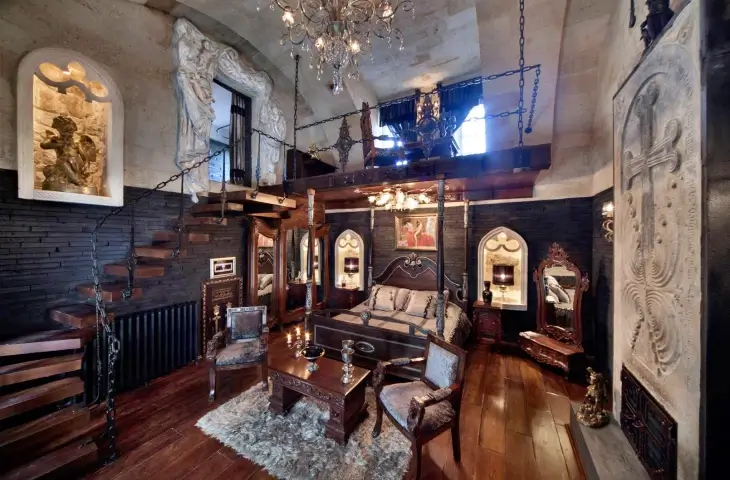 Sacred House Ürgüp King’s Ego konsept oda iç mekan